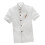 Executive Chef Coat with Contrast Piping and Buttons White L 2
