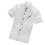 Executive Chef Coat with Contrast Piping and Buttons White XXL 2