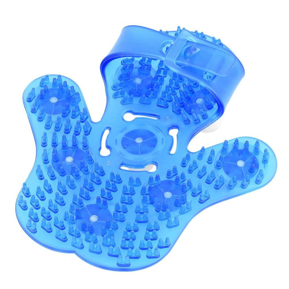 Palm 9 Balls Body Massager Massage Glove Hand Held Stress Tension Reli
