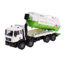 1:50 Diecast Alloy Wastewater Recycling Transport Vehicle Model Toy Gr