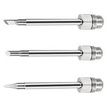 3 Pieces Soldering Iron Tips Soldering Head Welding Rework Repair Tool