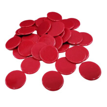 100pcs Poker Chips Coins Solid Color Casino Supply Family Games Accs r