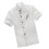 Executive Chef Coat with Contrast Piping and Buttons White XXL 3