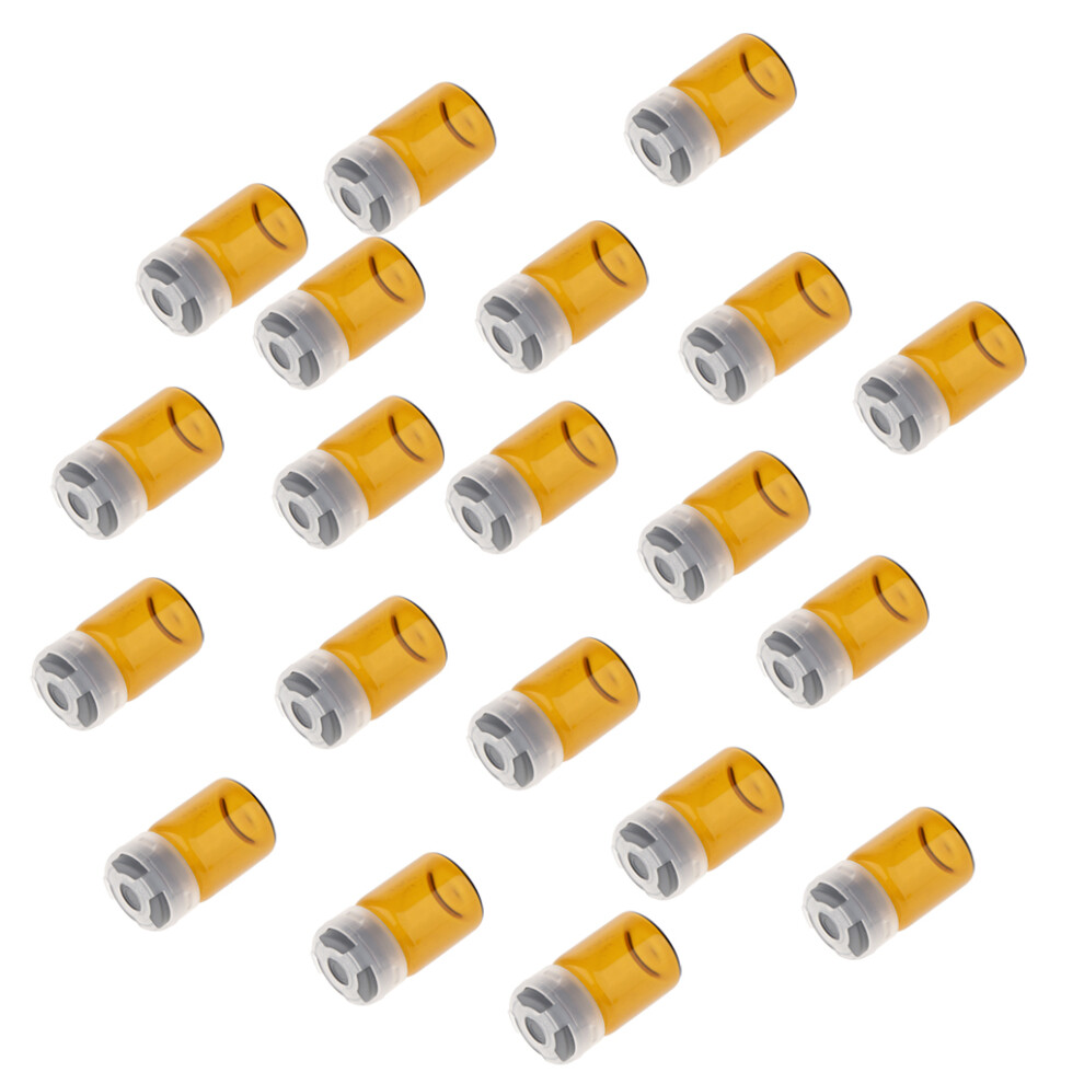Cream 20X Empty Glass Vials Liquid Containers 5Ml