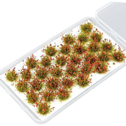 32Pcs Miniature Flower Cluster for DIY Model Sand Layout Model Decorat
