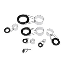 7 Pack Ceramic Ring Smooth Fishing Rod Eye Ring Replacement Rod Repair