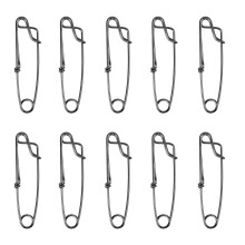 10Pcs Stainless Steel Long Line Longline Clip for Fishing Snapper or S