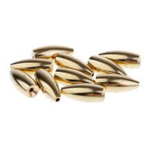 10Pcs Brass Weights Drop Shot Slider Sea Fishing Tackle Snag Sinkers 1