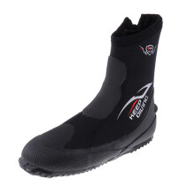 Wetsuits Neoprene 5mm Hi Cut Zipper Boot Snorkeling Diving Boots XL (4
