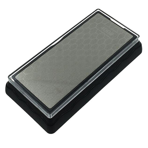 Sharpener Double-Side Diamond Whetstone Sharpening Stone 400 1000 Grit