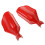 2x 7/8" Protector Protection Handguard Hand Guard For Motorcycle Red 1