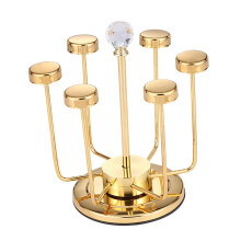 6 Cup Drying Rack Cup Holder Mug Organizer for Countertop Kitchen Rest