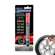 White Waterproof Tire Paint Pen Permanent FadeResistant Tire Marker for Custom Lettering