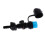 Water Bag Hydration Pack Bite Valve Nozzle Bladder Black 11.5x4.5cm St 2
