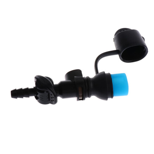 Water Bag Hydration Pack Bite Valve Nozzle Bladder Black 11.5x4.5cm St 1