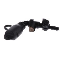 Water Bag Hydration Pack Bite Valve Nozzle Bladder Black 7.5x7cm 90 De