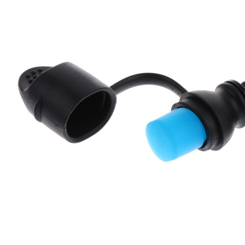 Water Bag Hydration Pack Bite Valve Nozzle Bladder Black 7.5x7cm 90 De 2