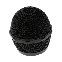 Black Replacement Microphone Grill for Wireless Microphone Parts 58x55