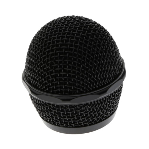 Black Replacement Microphone Grill for Wireless Microphone Parts 58x55