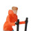 Miniature Model Skiing Figures Mini People Model for DIY Scene Layout 2