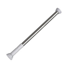 Rod Rail Spring Extendable Telescopic Tension Curtain Pole 70-120cm