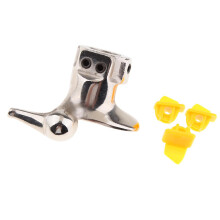Motorcycle Tire Changer Mount Demount Head Duckhead w/3 Pads Cast Stee