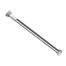 Rod Rail Spring Extendable Telescopic Tension Curtain Pole 90-160cm