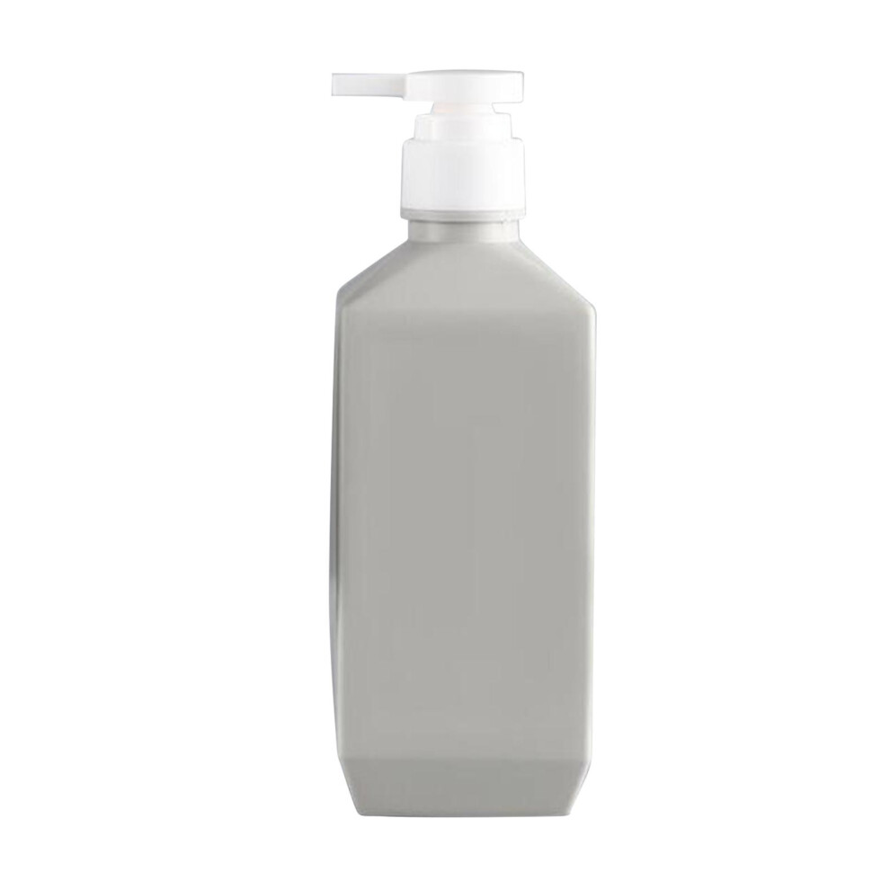 Empty Dispenser Bottle Subpackage Push Type for Shampoo Women gray 600
