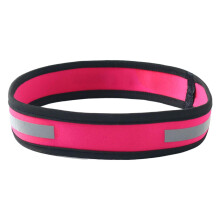 Outdoor Sports Headband Night Running Riding Reflective Sweatband Rose