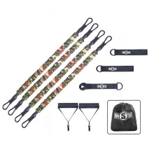 Adjuster Bench Press Push Up Resistance Band Chest Builder Workout 12K
