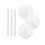 Multi-Layer Cake Support Set with 2 Gasket Brackets White Diameter 6.3 1