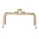 Squared Clutch Purse Frame Kiss Clasp Lock Handle DIY Bag Accessories 1