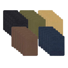 DIY Iron-on Patches Denim Jeans Stickers Appliques No Sew 30Pcs 5Color