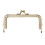 Squared Clutch Purse Frame Kiss Clasp Lock Handle DIY Bag Accessories 2