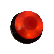 Recording Sound Button Dog Interactive Toy Communication Playback Red