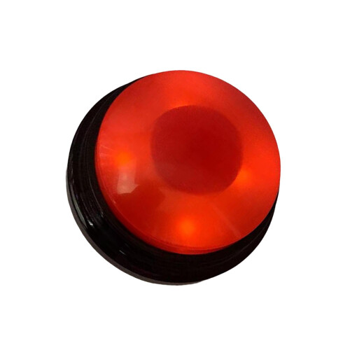 Recording Sound Button Dog Interactive Toy Communication Playback Red