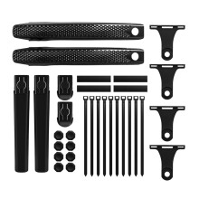 Bicycle Mudguards Front and Rear Bike Fender Set with Adjustable Mounting for Mountain and Road Bikes