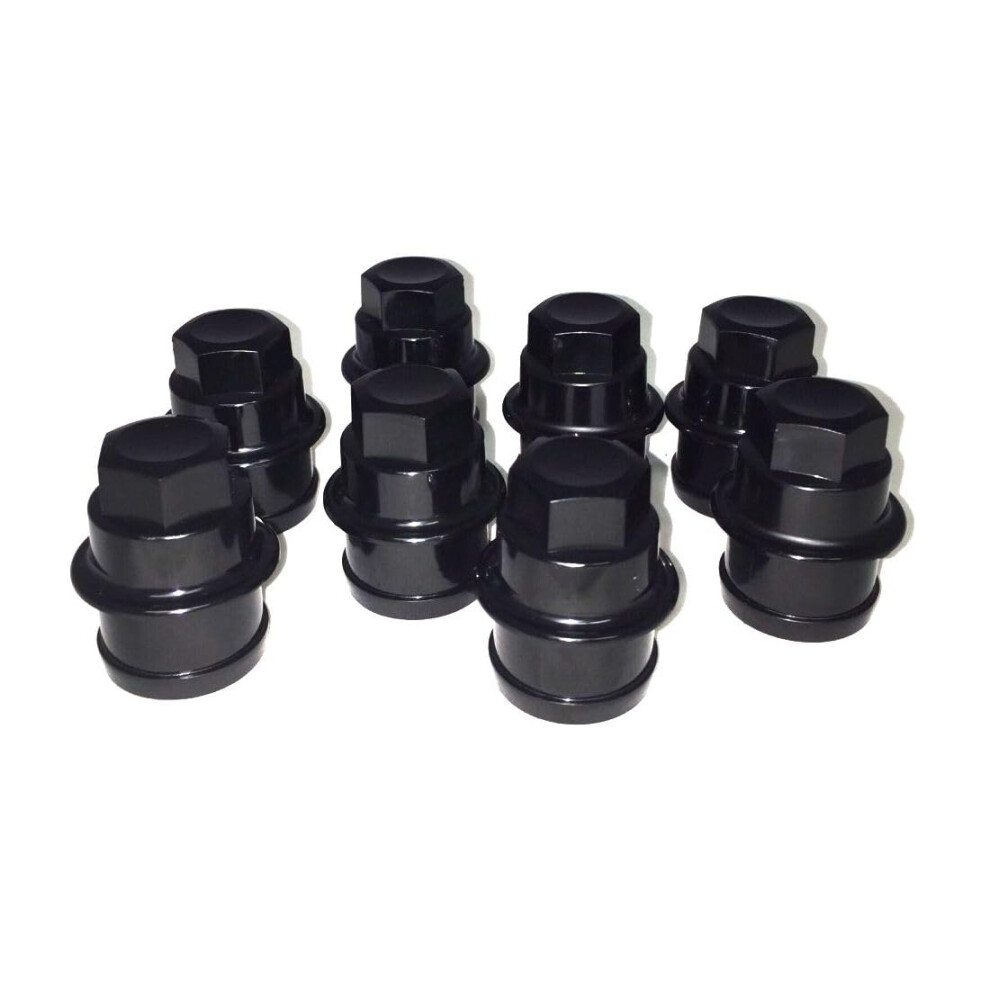 Lug Nut Covers For Chevy Silverado 2500Hd Sierra 3500 Express 2500 Suburban Oem Style Black 9053599070214