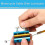 Motorcycle Cable Luber and Lubricator Tool for Smooth Cable Operation with Better Seal Design Blue 4