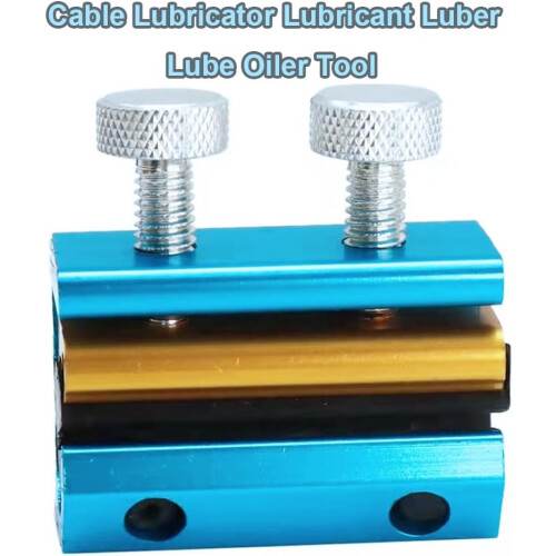 Motorcycle Cable Luber and Lubricator Tool for Smooth Cable Operation with Better Seal Design Blue 2