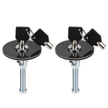 Universal Aluminum Hood Pins Quick Release Hood Lock Kit for Racing Cars Enhanced Security Black