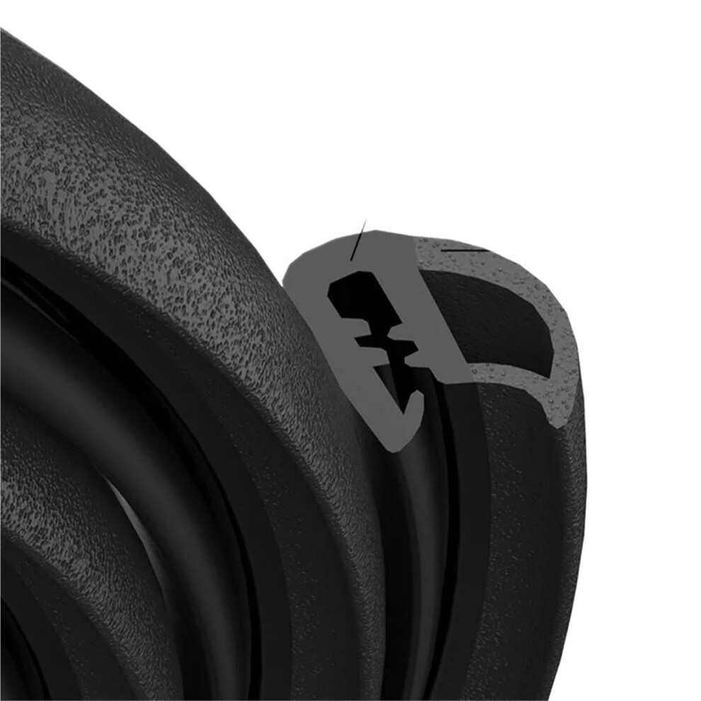 Car Door Seal Strip B Pillar Rubber Weatherstrip For Noise Reduction And Windproof Protection 9455672736626