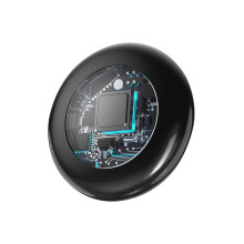 Alternative Bluetooth Item Tracker with Find My, IP67, 80dB Alert, Black