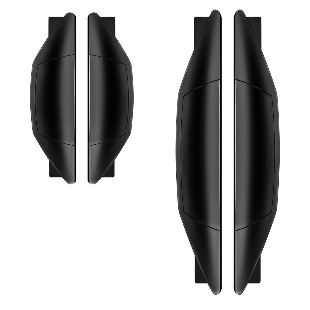 4Pcs Car Door Edge Guard Anticollision Protector Trim, Universal Scratchresistant Selfadhesive Black 9455672736947