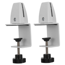 Aluminum Desk Divider Clamp Adjustable Partition Clip for Office Workstation Stable Mount