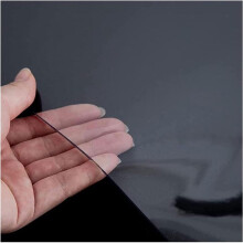 Clear PVC Chair Mat 2mm Thick Non‑Slip Floor Protector for Hardwood and Carpet, Rectangle 60x400cm