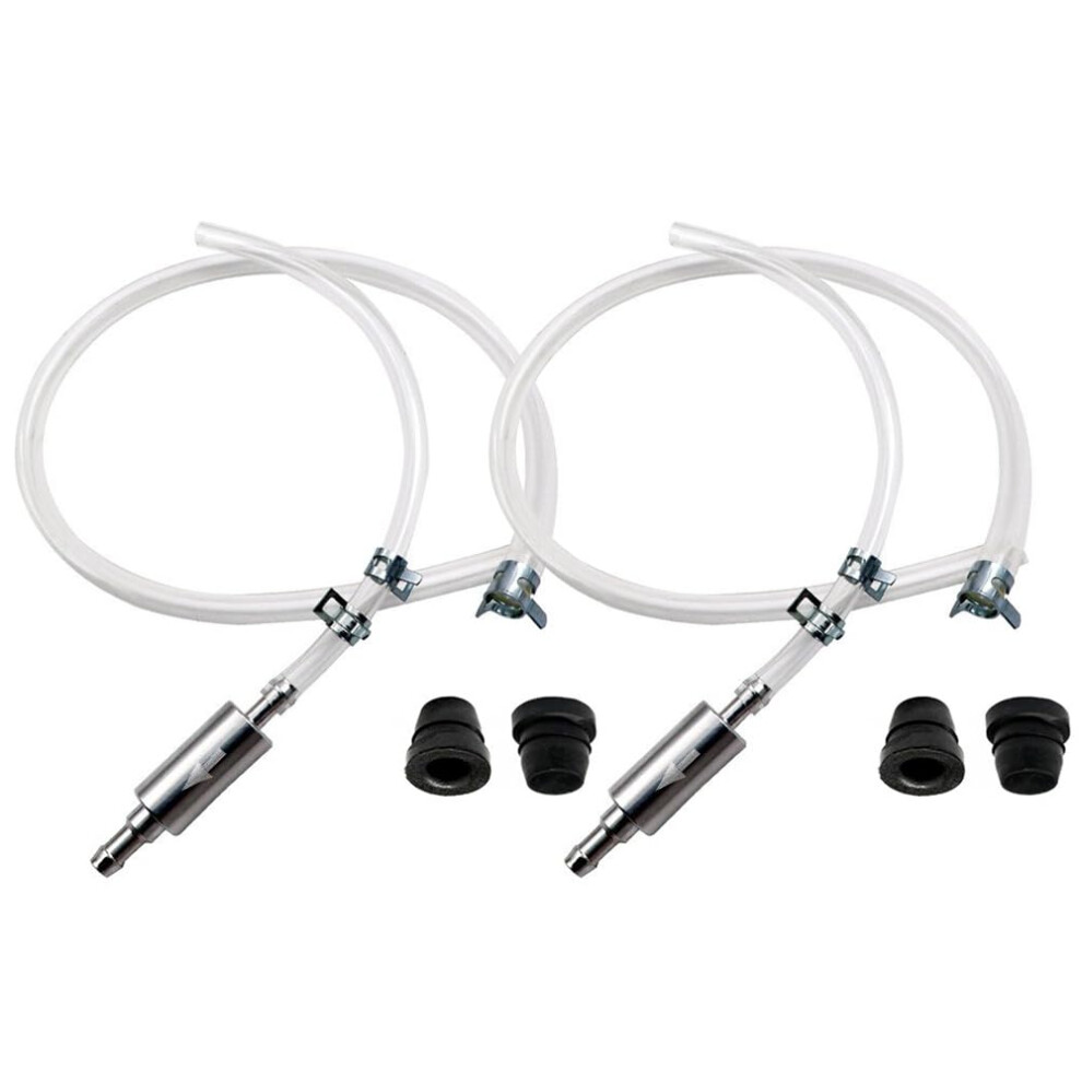 Brake Bleeder Kit With Oneway Check Valve, Universal Motorcycle Brake Fluid Bleeding Hose Set 9455672738828