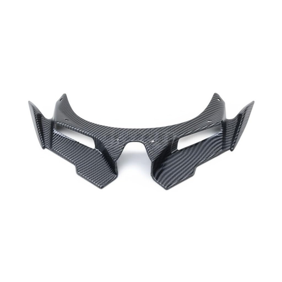 Motorcycle Winglets Front Fairing Carbon Matt For Kawasaki Ninja Zx4r Zx4rr Zx25r Black 9455672739092