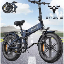 ENGWE ENGINE Pro 2.0 Folding E-bike 20" Electric Bike 52V 16Ah Battery Blue