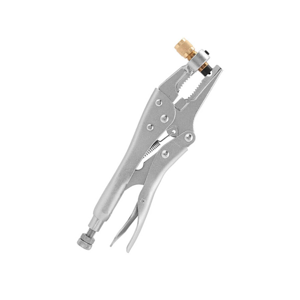 Refrigerant Recovery Pliers With Locking Tube Mechanism For 1/4 Inch Ac And Coolant Recovery 9455672740128